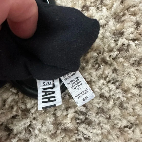 Black Joah Brown Strappy bra top - Picture 4 of 5